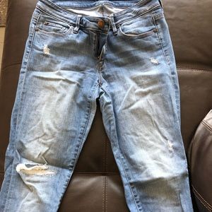 Loft Curvy Skinny Jeans Size 4